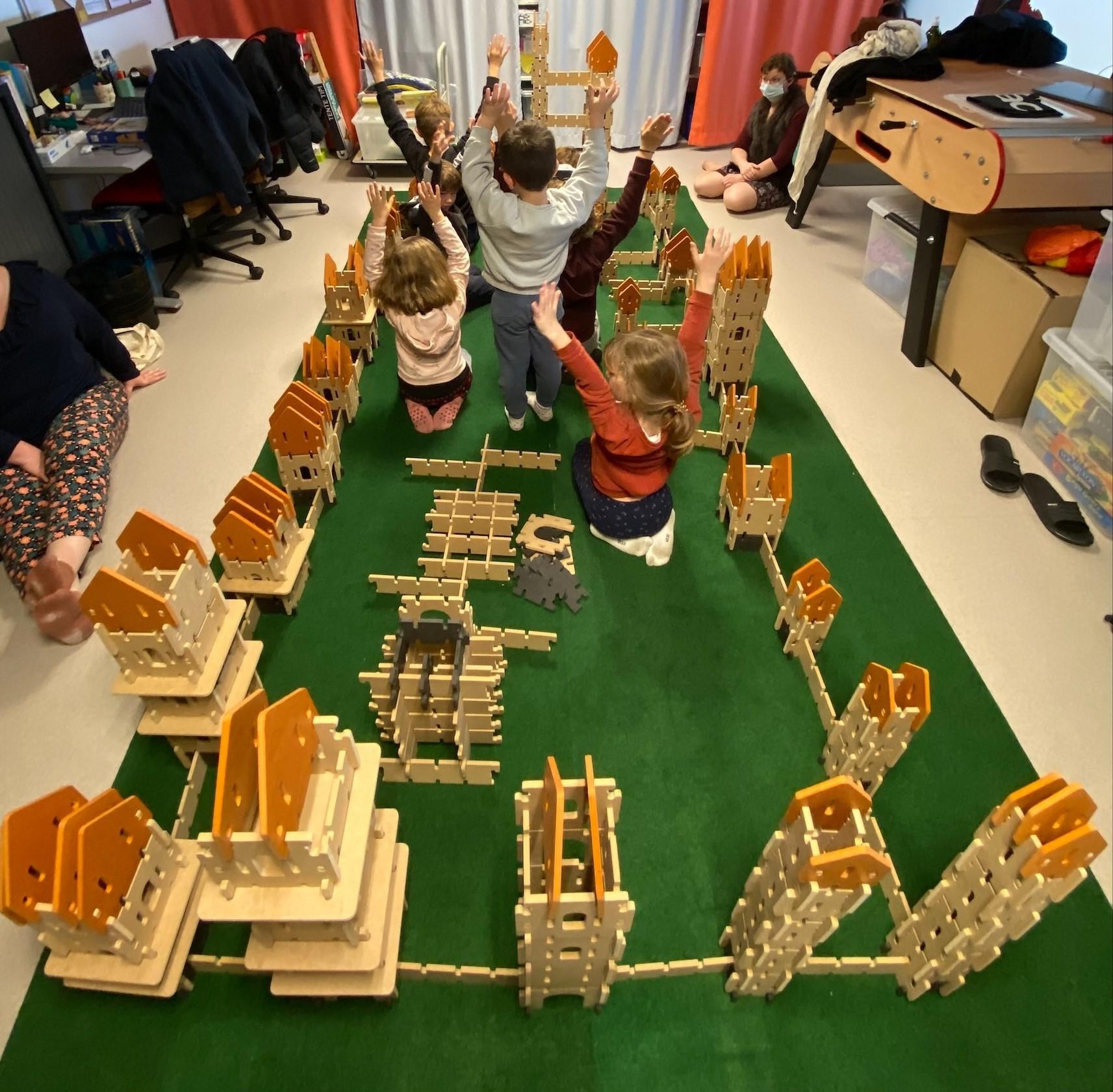 Jeux de construction en bois